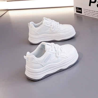 Damen Sneaker Sportlich Chunky Bequem Luftdurchlässig