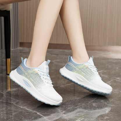 Damen Sneaker Atmungsaktiv Bequem Laufschuhe Flexibel