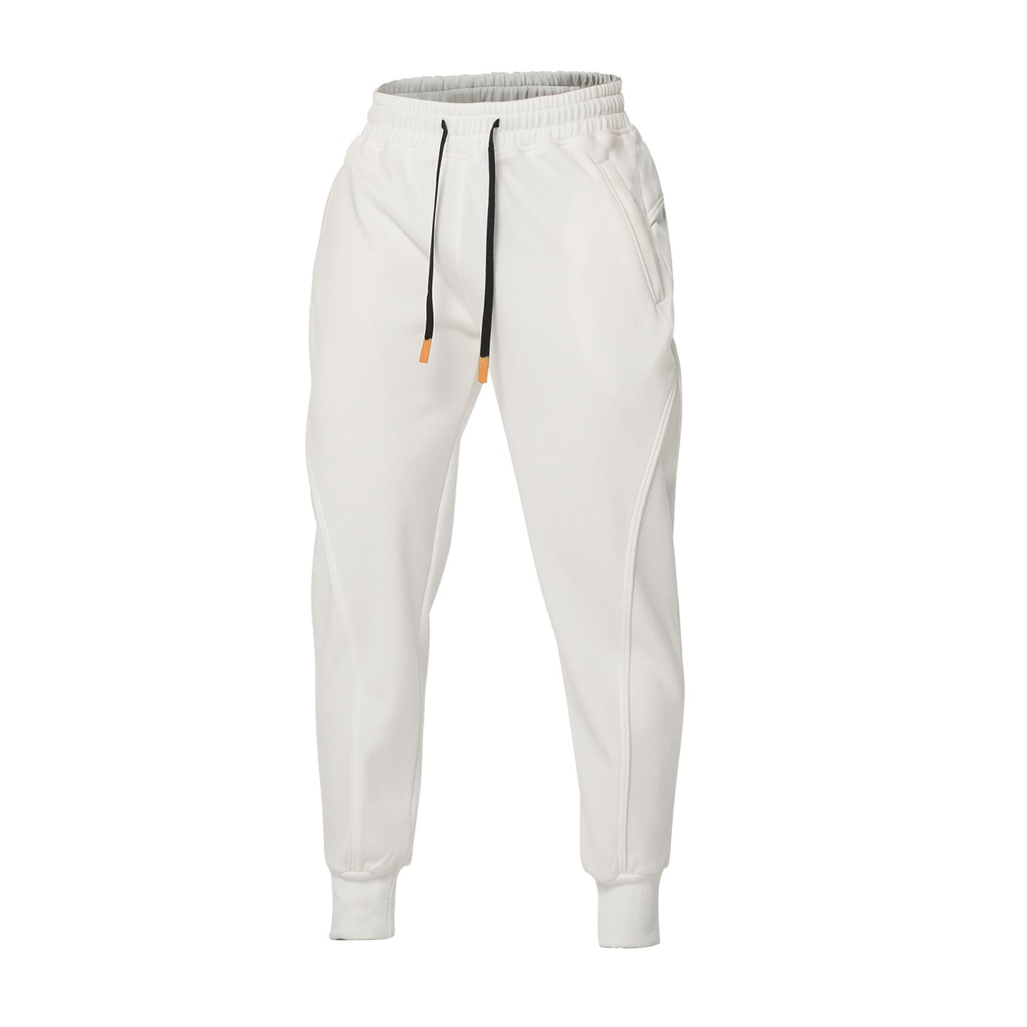 Herren Sportpants Elastisch Mit Reißverschlusstaschen