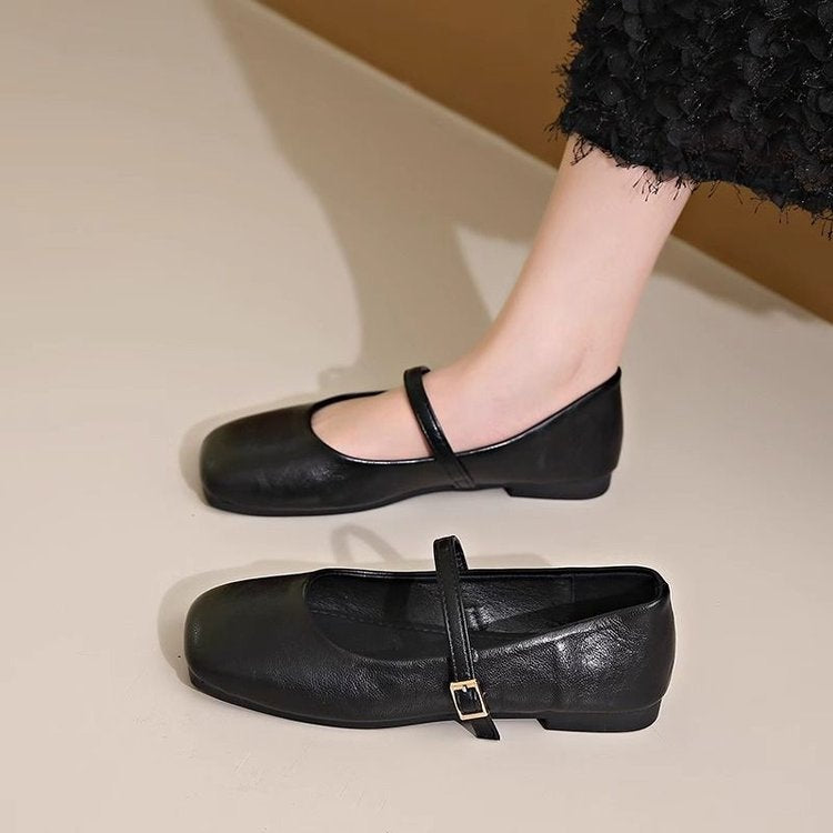 Damen Ballerinas Bequem Schnürsenkel Modisch