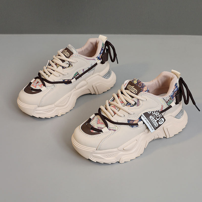 Damen Sneaker Chunky Sportlich Modisch Größe 36-41