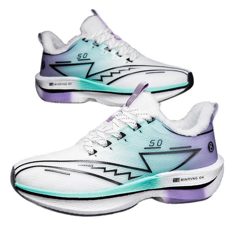 Damen Laufschuhe Sportlich Bequem Warm Isoliert