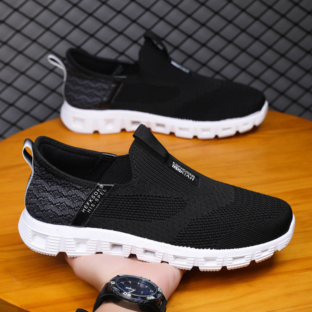 Damen Sneaker Atmungsaktiv Slip-On bequem rutschfest