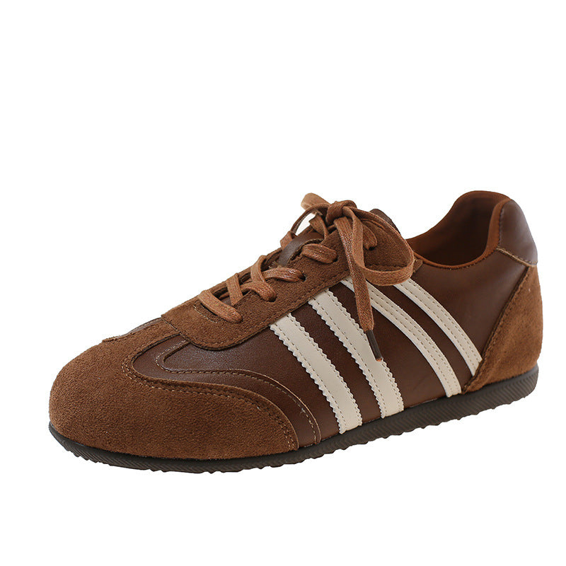 Damen Sneaker Retro Style Sportlich Heidi Schuhe