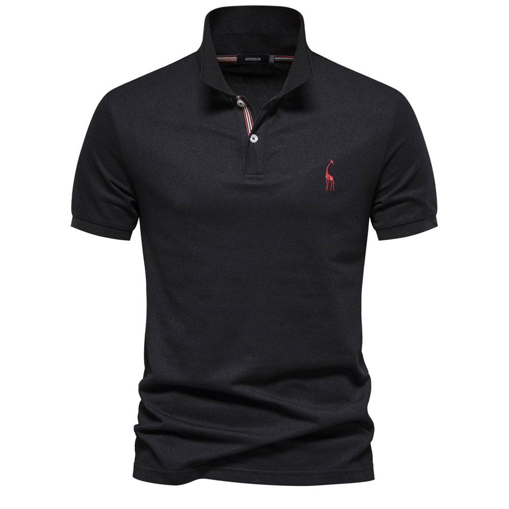 Herren Poloshirt Baumwolle Atmungsaktiv Klassisch Modern