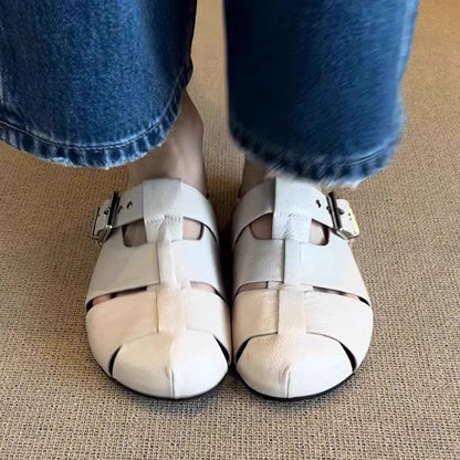 Damen Sandalen Bequem Heidi Stil