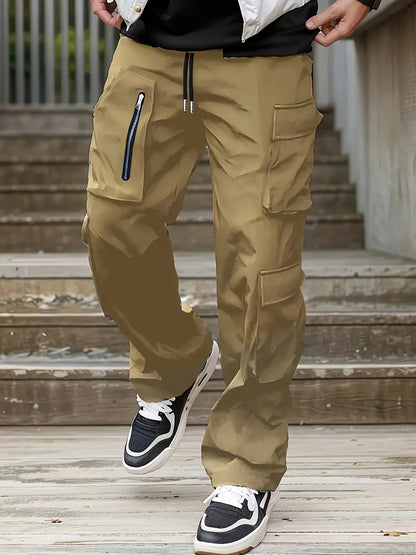 Herren Cargo-Hose Modern Multifunktional Taschen Bequem