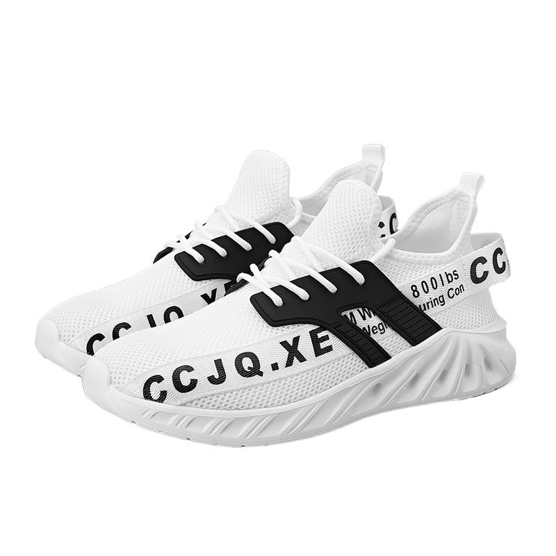 Damen Sneaker Sportlich Netz Atmungsaktiv Rutschfest
