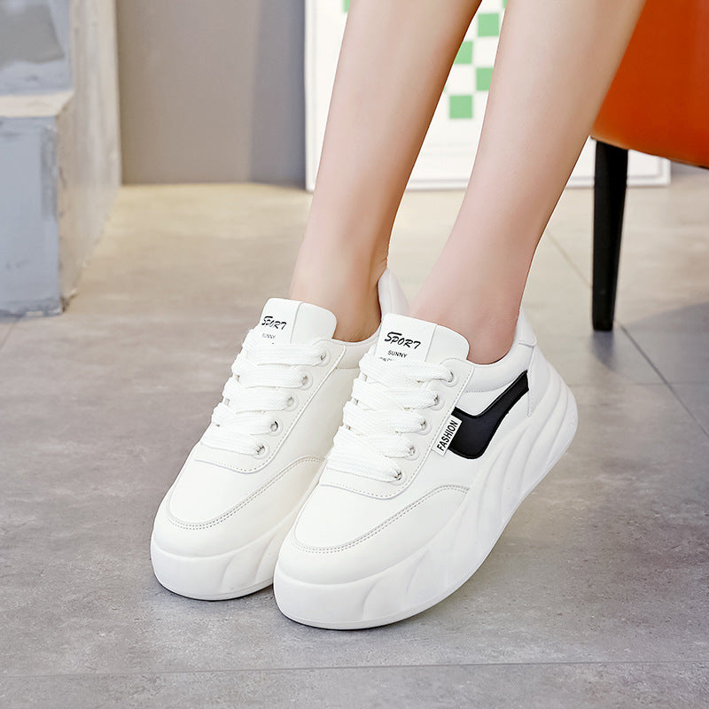 Damen Sneaker Plattform atmungsaktiv KomfortSchuhe