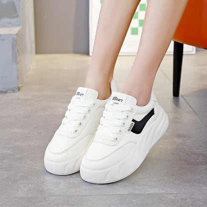 Damen Sneaker Plattform atmungsaktiv KomfortSchuhe