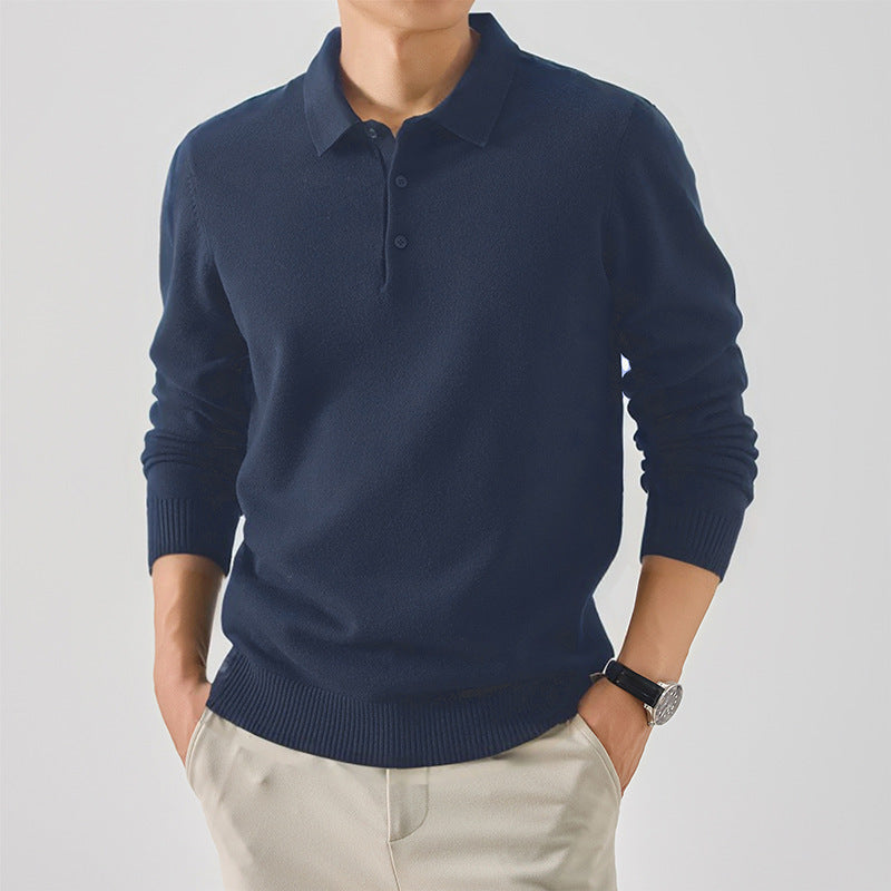 Eleganter Herren Pullover aus feiner Baumwolle Modern
