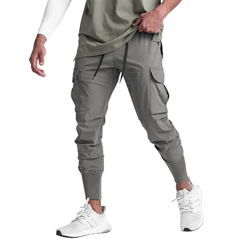 Herren Cargo-Hose mit elastischen Bündchen Funktionell Modern - BerlinGlamour