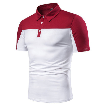 Herren Poloshirt Sportlich Modern mit Grafikdesign