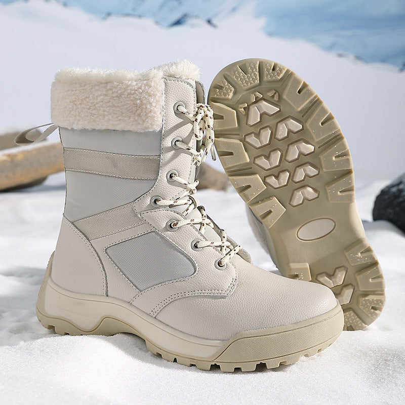 Damen Winterstiefel Warm Isoliert Rutschfest Schnee Stiefel