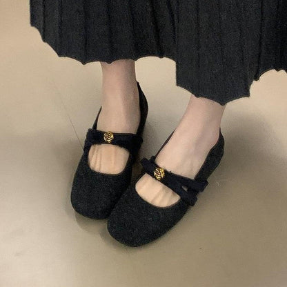 Damen Ballerinas Bequem Schleifen Modisch Damen Schuhe