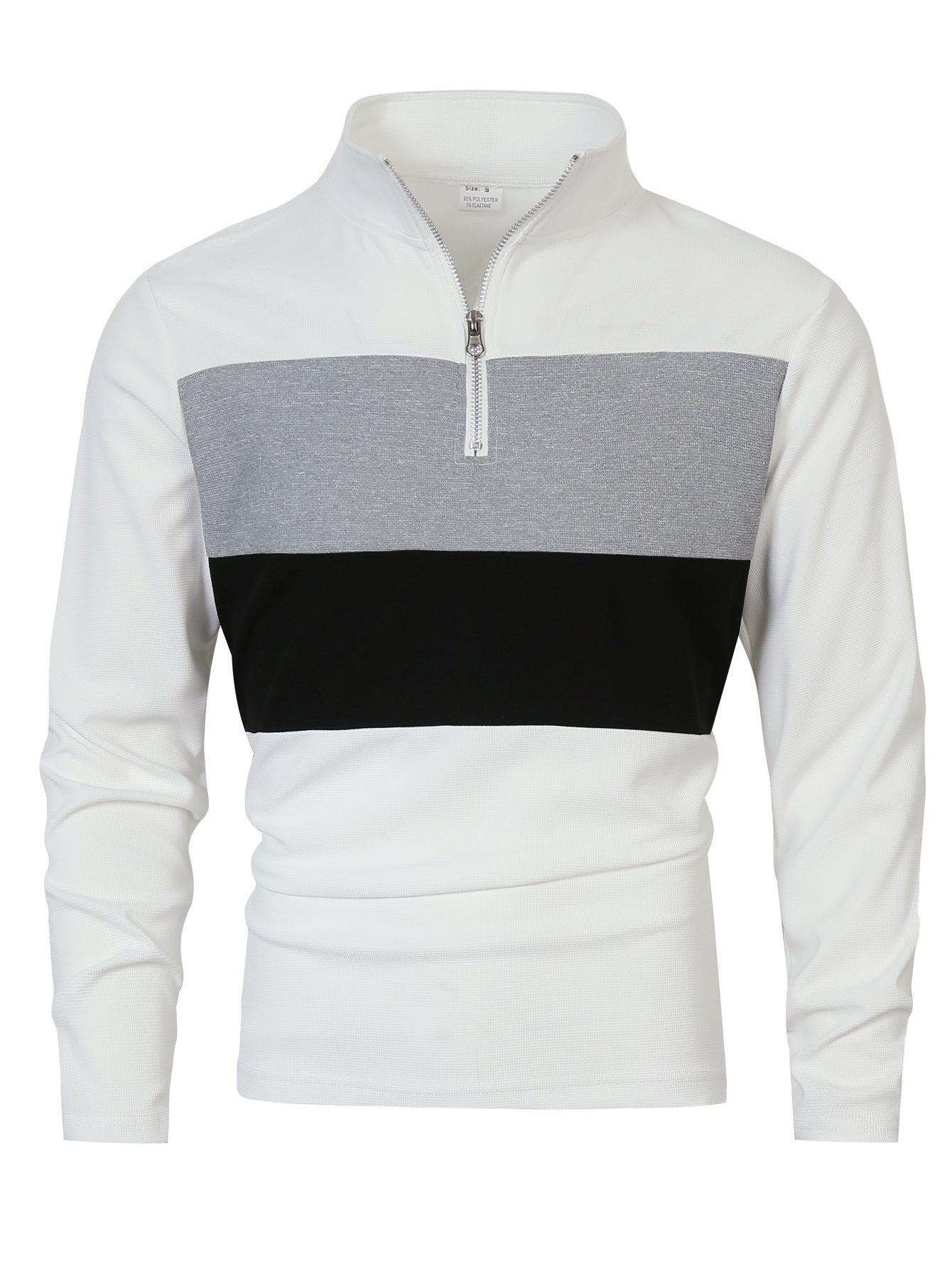 Herren Pullover Zip Modisch Komfortabel Sportlich