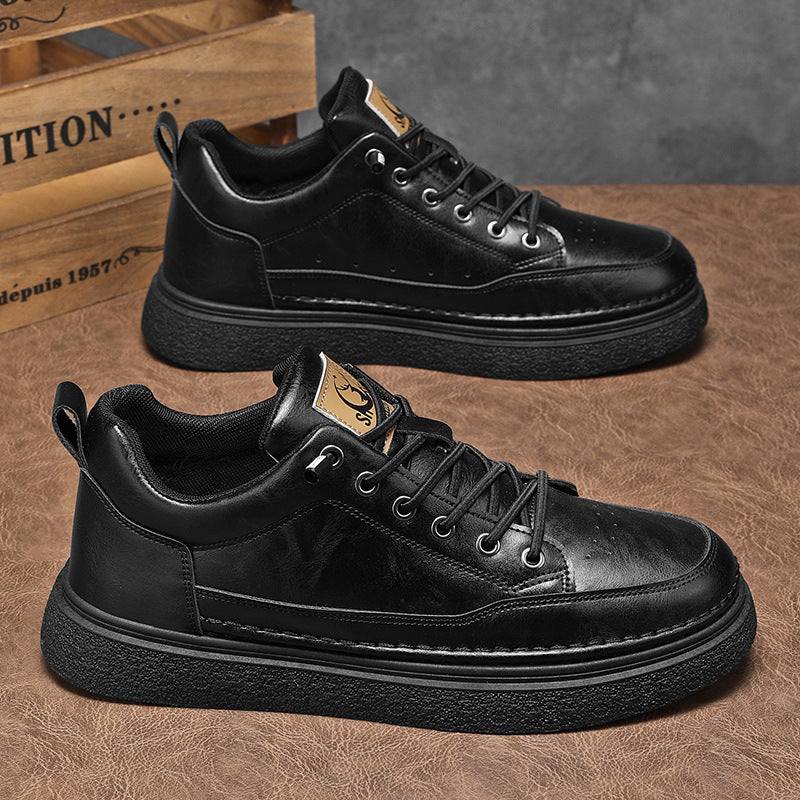 Herren Sneaker Urban Style Schwarz Sportlich