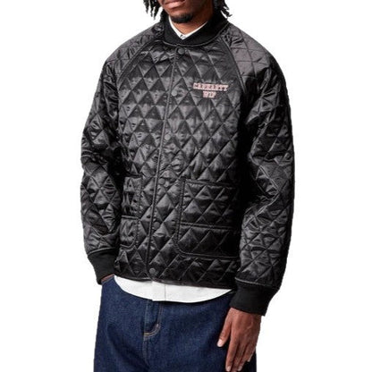Herren Steppjacke Baumwolle Warm mit Reißverschluss