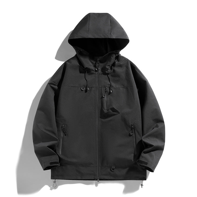Herren Outdoorjacke Wasserabweisend Atmungsaktiv Funktionsjacke