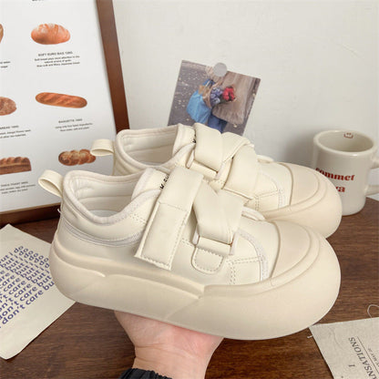 Damen Sneaker Klettverschluss Dicke Sohle Bequem - BerlinGlamour