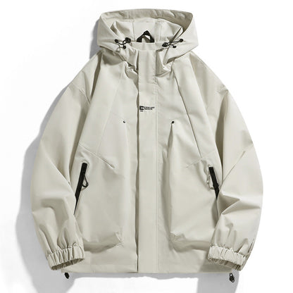Herren Outdoorjacke Wasser- und Windschutz Funktionell