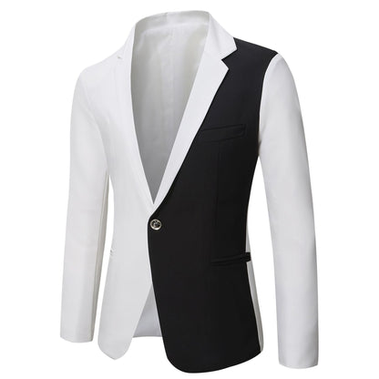 Herren Blazer Modern Kontrast Slimfit