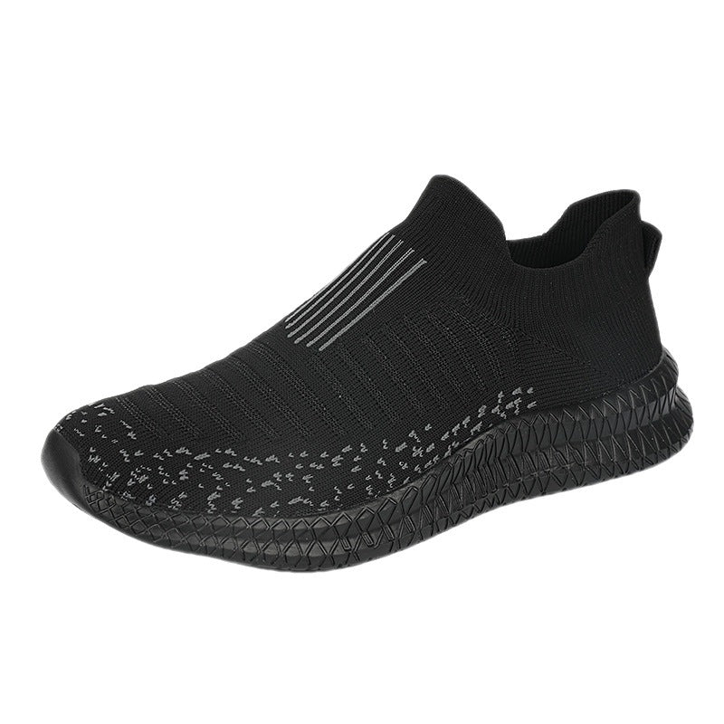 Damen Sportschuhe Atmungsaktiv Slip-On mit elastischem Obermaterial - BerlinGlamour