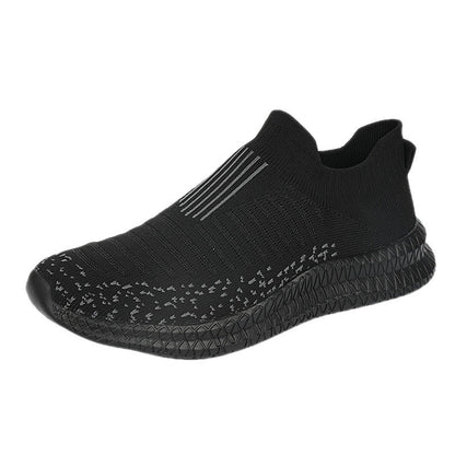 Damen Sportschuhe Atmungsaktiv Slip-On mit elastischem Obermaterial - BerlinGlamour