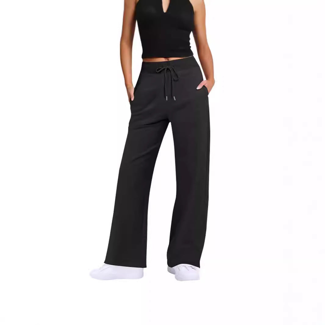 Damen Sporthose Weite Bequem Sportliche Hose