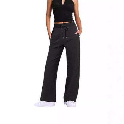 Damen Sporthose Weite Bequem Sportliche Hose