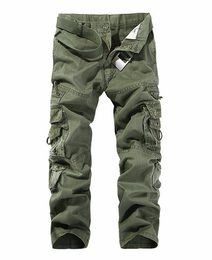 Herren Cargo-Hose Bequem Vielseitig mit verstellbarem Gurt