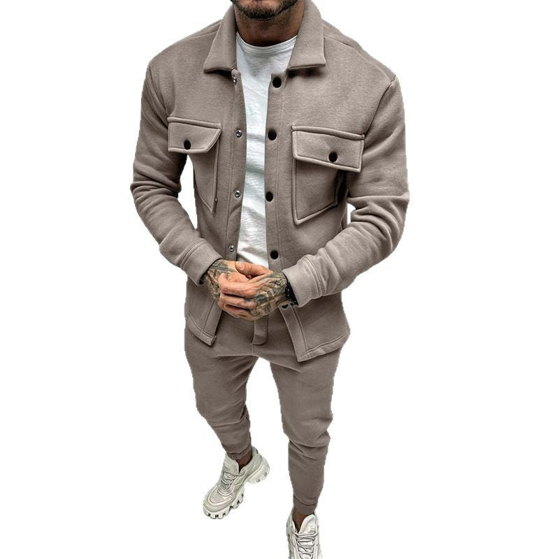 Herren Freizeitanzug Modern mit Taschen Casual