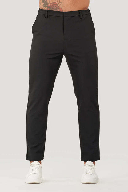 Herren Chino-Hosen Elegant Bequem Slimfit