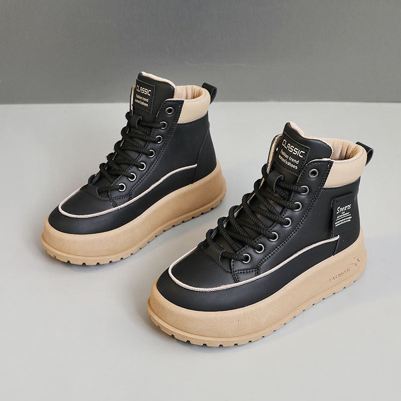Damen Winter Sneaker High-Top Isolierend Robust