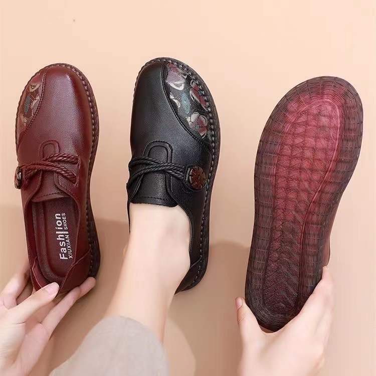 Damen Mokassins Bequem Dekorativ Komfort Schuhe