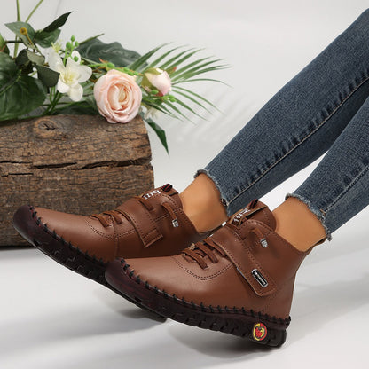 Damen Ankle Boots Modisch Komfortabel Rutschfest