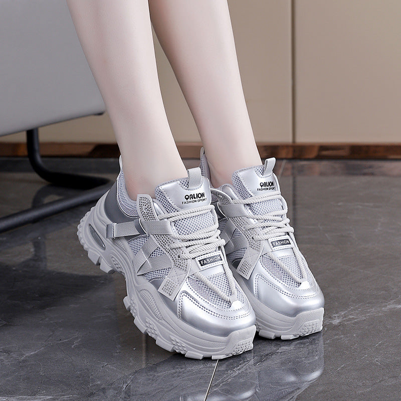 Damen Sneaker Sportlich Atmungsaktiv Größen 36-41