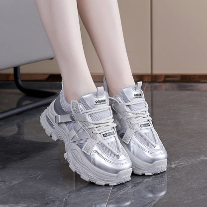 Damen Sneaker Sportlich Atmungsaktiv Größen 36-41