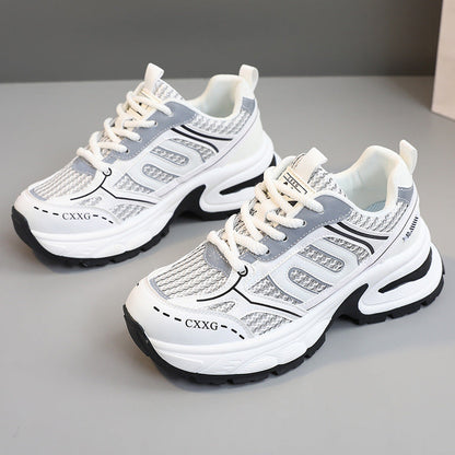 Damen Sneaker Sport Atmungsaktiv Komfortabel