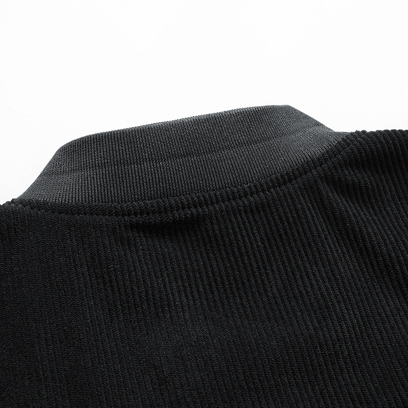 Herren Bomberjacke Streifen Cord Modern Berlin Style