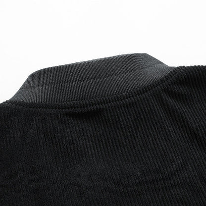 Herren Bomberjacke Streifen Cord Modern Berlin Style
