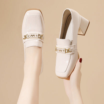 Damen Absatzschuhe Elegante Riemen Schuhe Bequem
