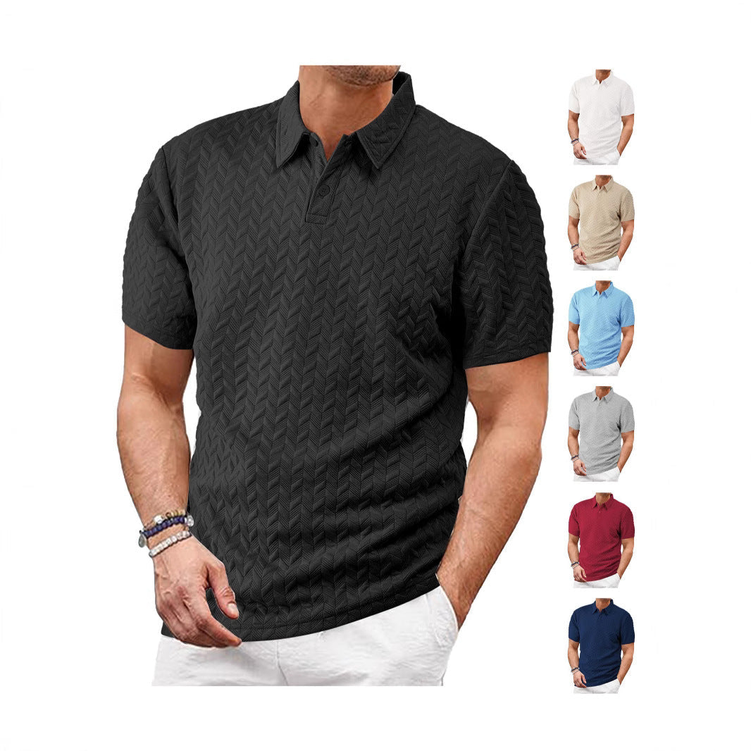 Herren Sport Set Polo Shirt und Shorts Freizeit