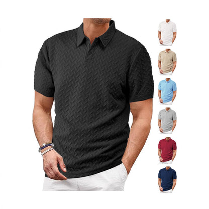 Herren Sport Set Polo Shirt und Shorts Freizeit