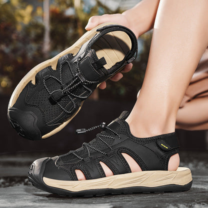Damen Outdoor-Sandalen Atmungsaktiv mit Stoßdämpfung