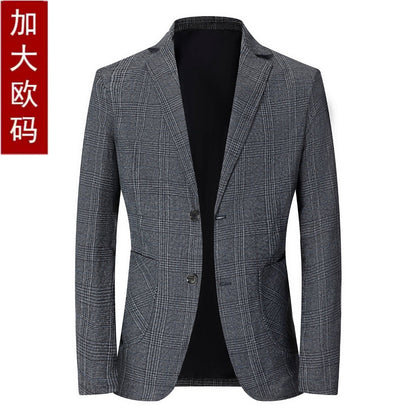 Herren Slim-Fit Blazer Kariert Modern Berlin Stil - BerlinGlamour