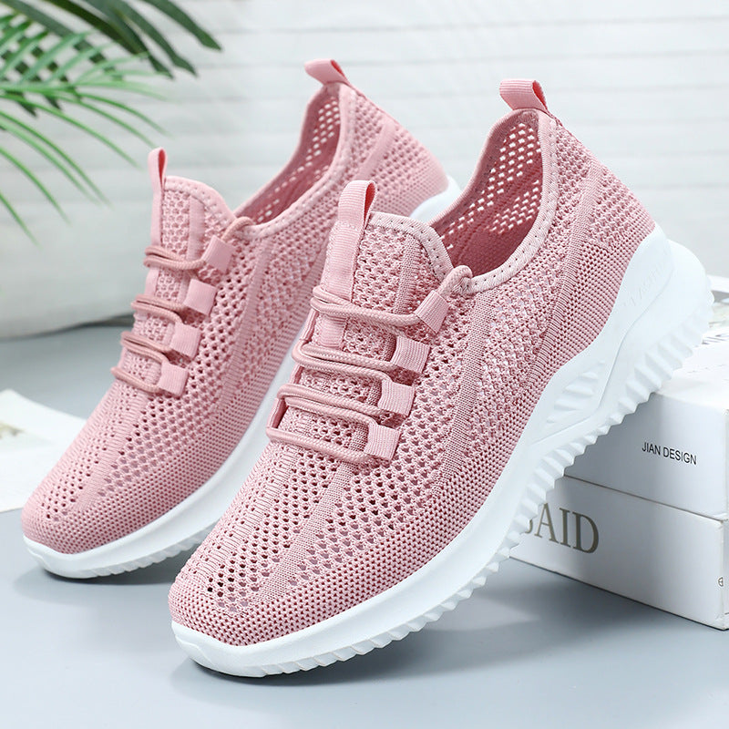 Damen Sport-Sneaker Atmungsaktiv Leicht mit 3D-Obermaterial - BerlinGlamour