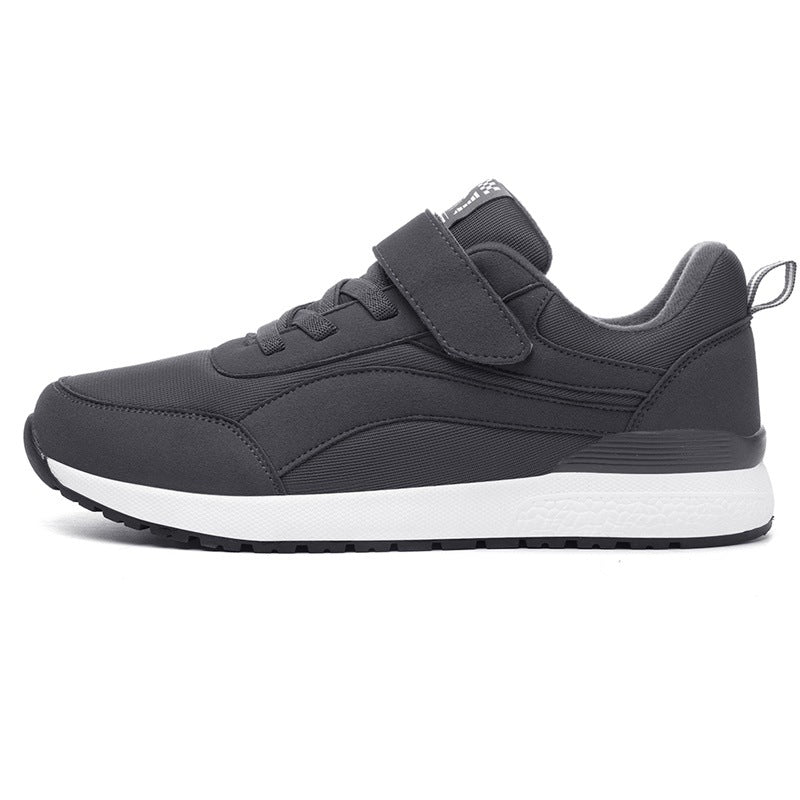 Damen Sneaker Sportlich Klettverschluss Weich