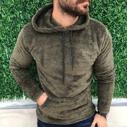 Herren Hoodie Kuschelig Weich Berlin Style