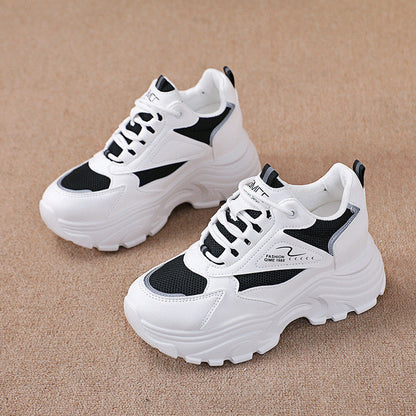 Damen Sneaker Chunky atmungsaktiv Komfortabel Sportschuhe
